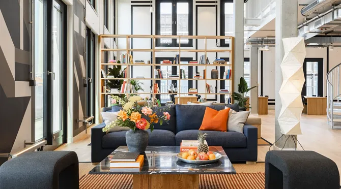 Social-Area und Meet-Up Bereich für die Community