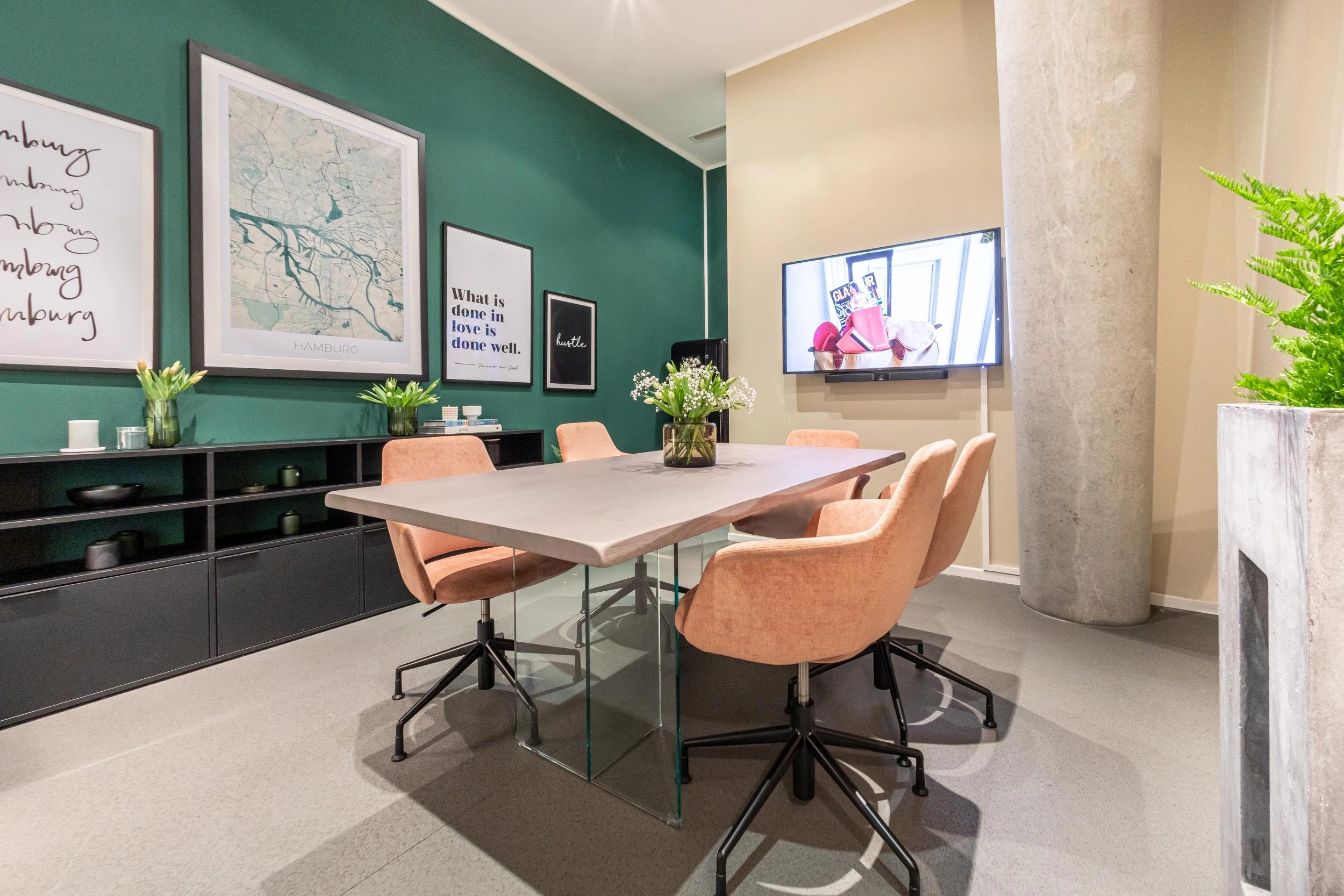 Moderner Meetingraum