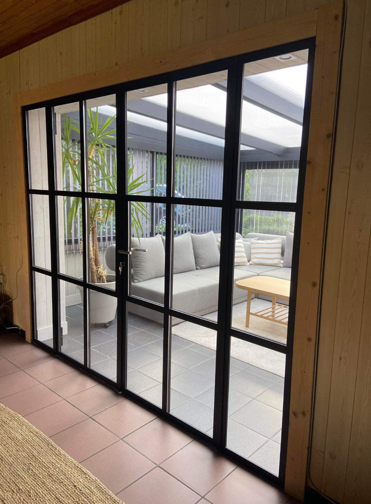 porte vitrées d'intérieur séjour