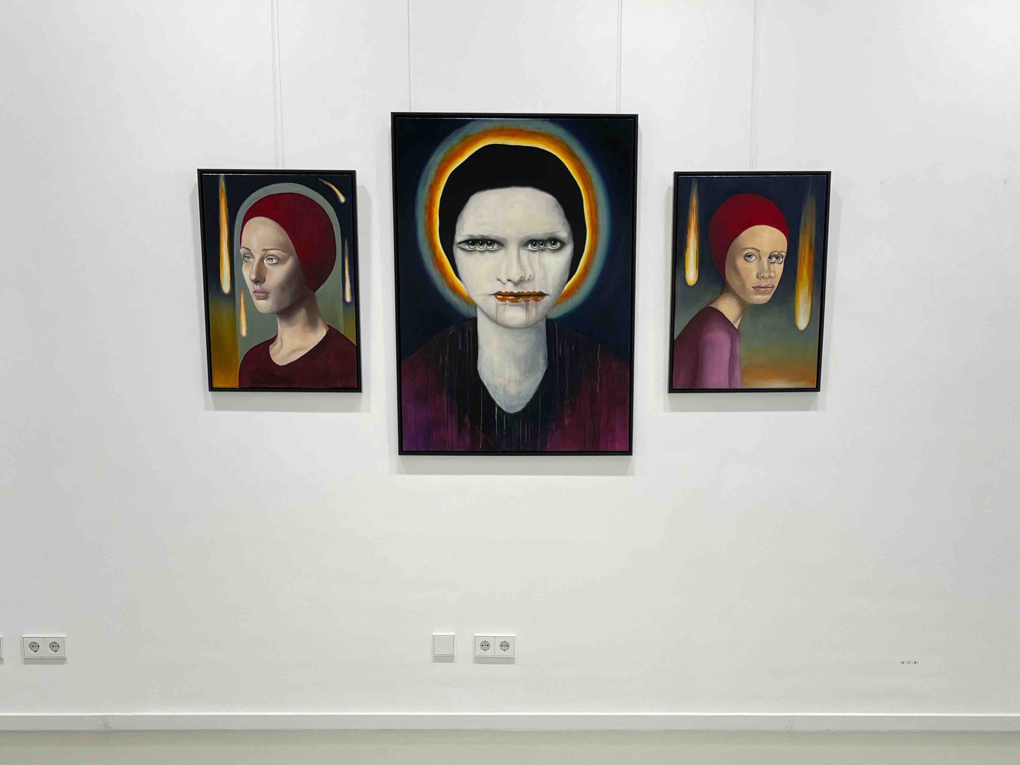 exhibition view 2022 at Museum Altes Rathaus Leingarten 