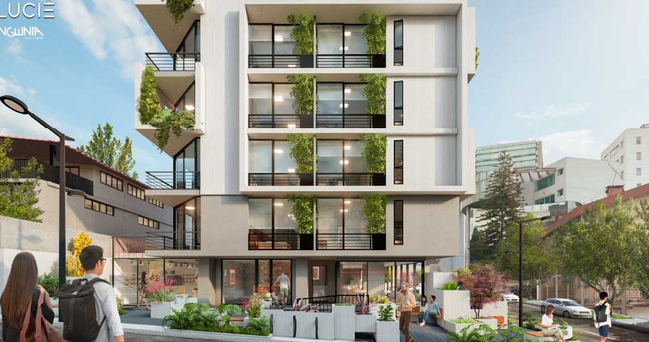 Proyecto Luciê en La Coruña Quito, departamentos modernos y suites de lujo cerca de La Floresta - URUZ Inmobiliaria.