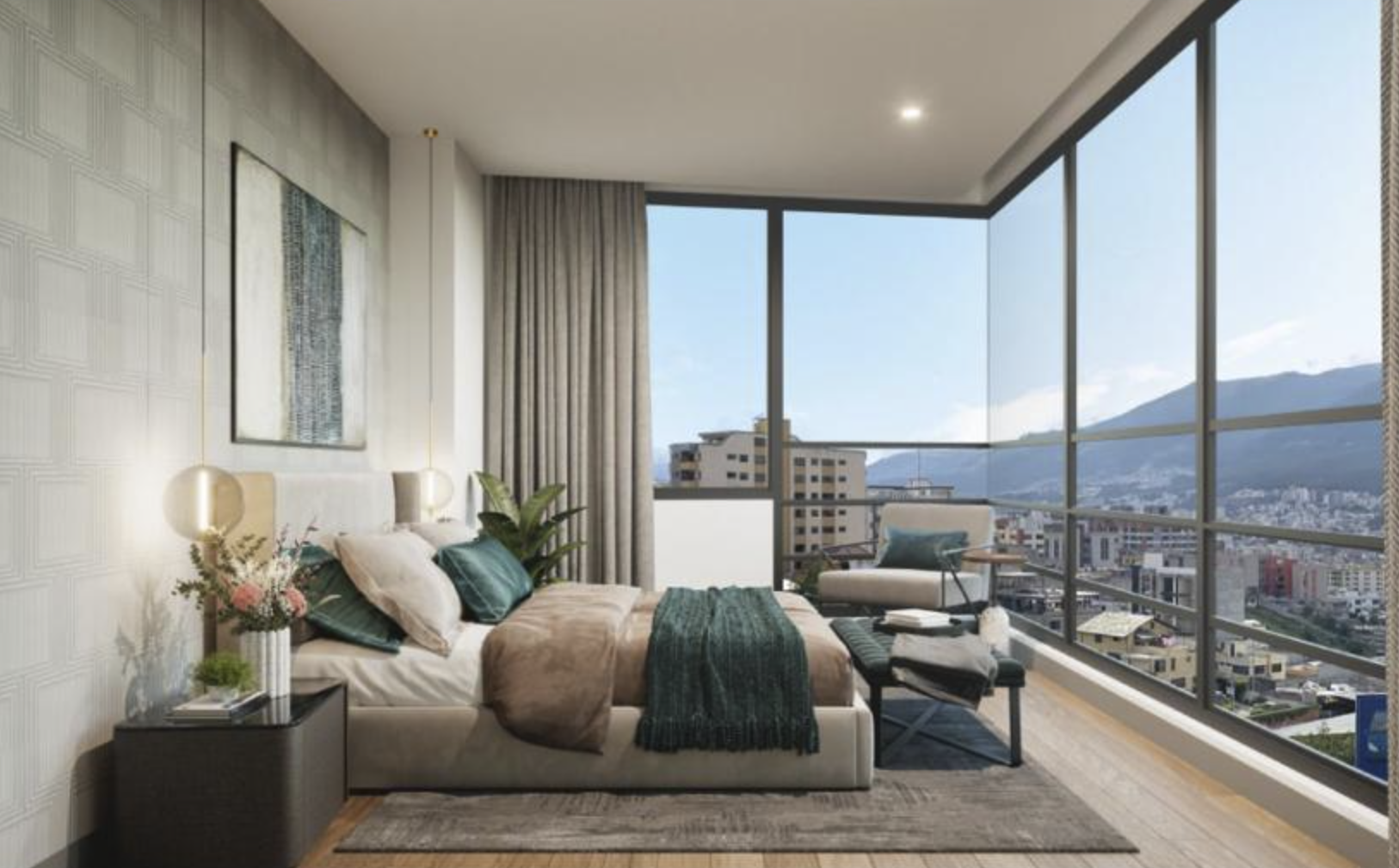 Proyecto Toquilla en Monteserrín, departamentos de 2 y 3 dormitorios en preventa, sector Eloy Alfaro Quito - URUZ Inmobiliaria.