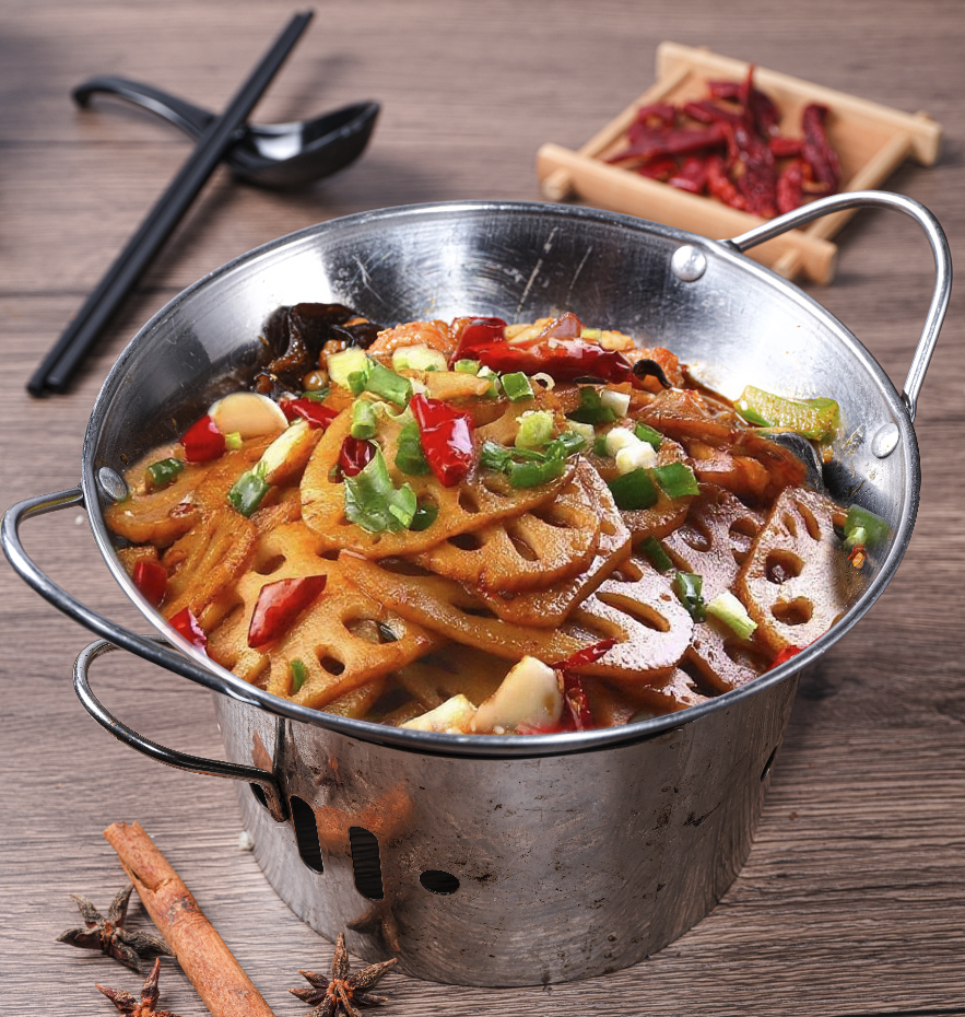 干锅藕片  Dry Pot Lotus Root Slices