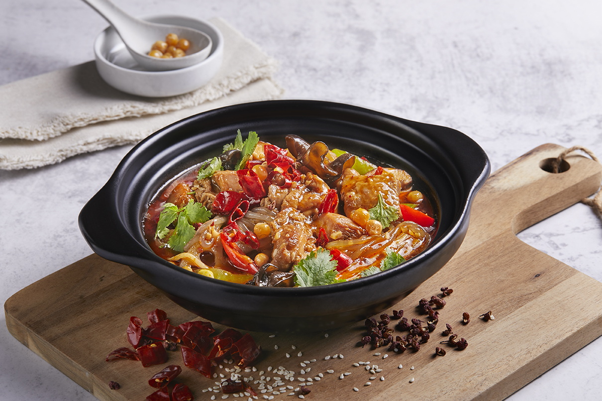 ​香辣火锅鸡&nbsp;Spicy chicken