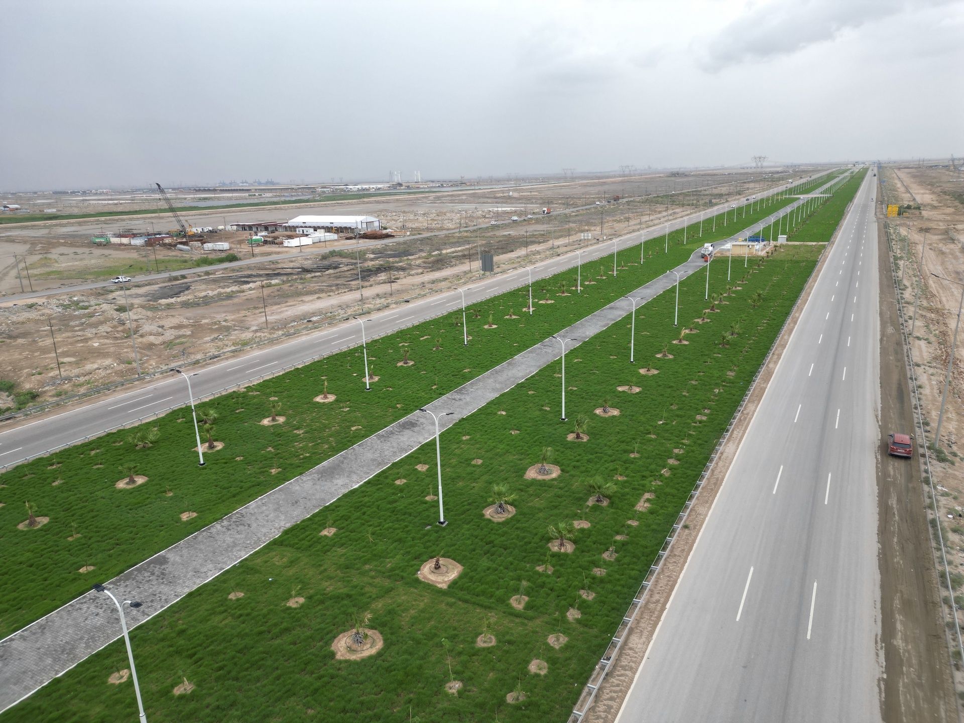 Basra Airport Road &amp; Nature Reserve