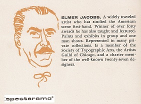 Elmer Jacobs  - Nine Illustrators Bio with illustration of the artist