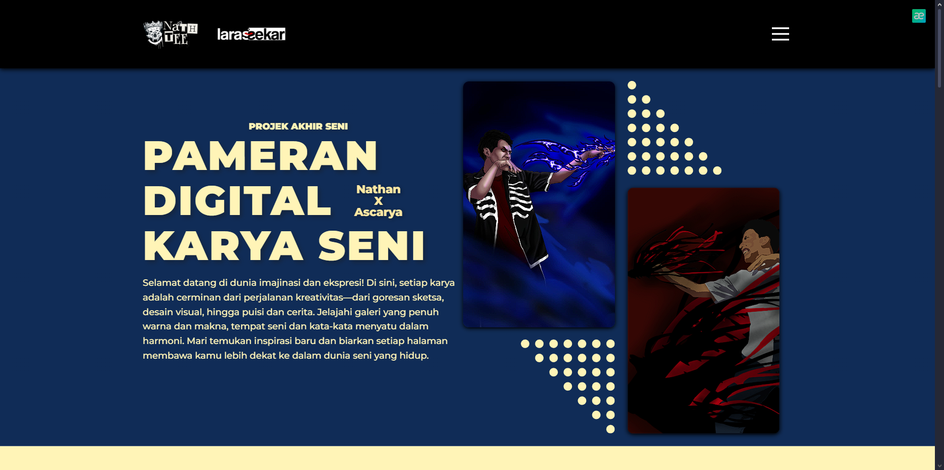 Exhibition Website