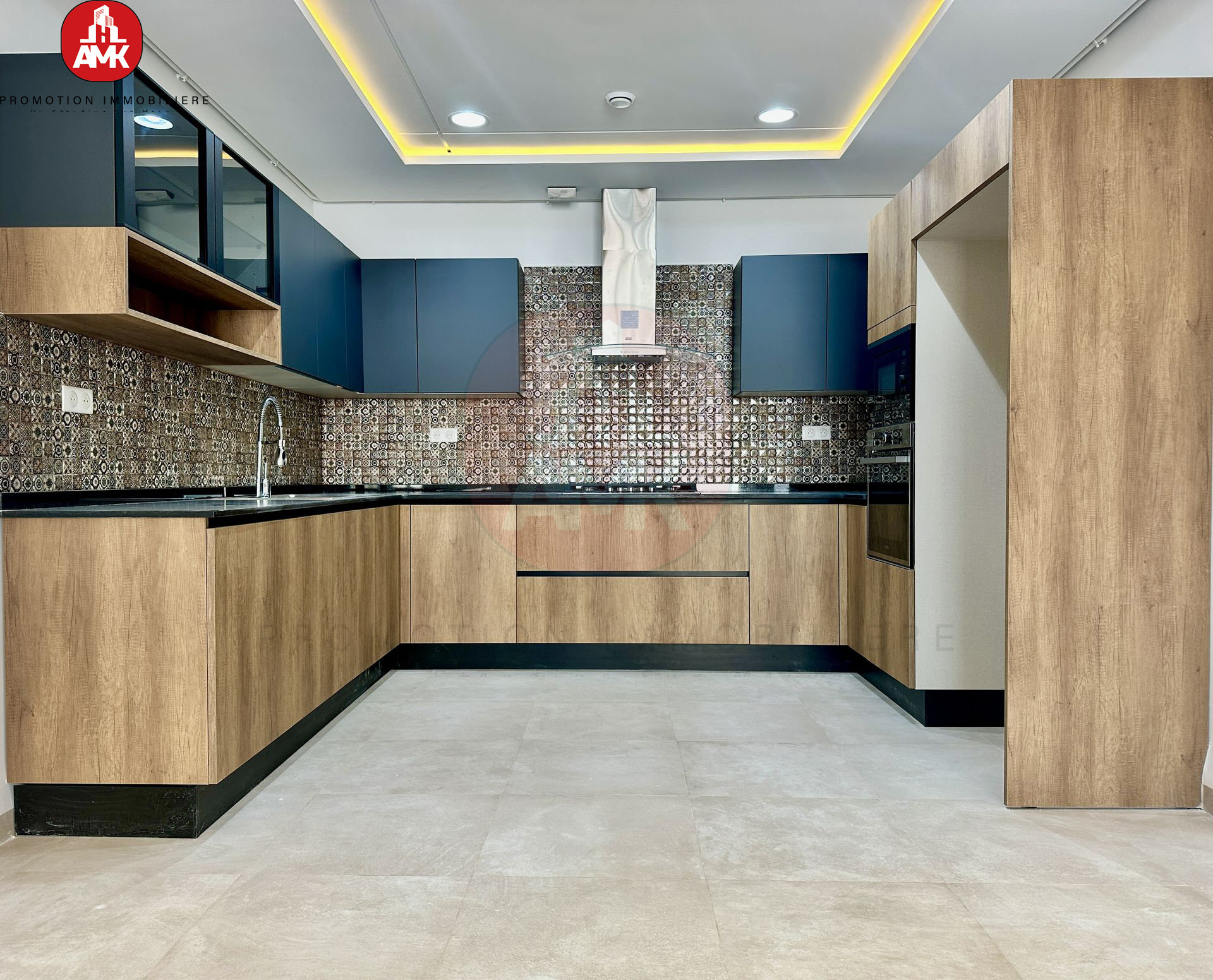 equipped kitchen, AMK hebbache real estate Real Estate Developer Algiers real estate promotion in Algiers