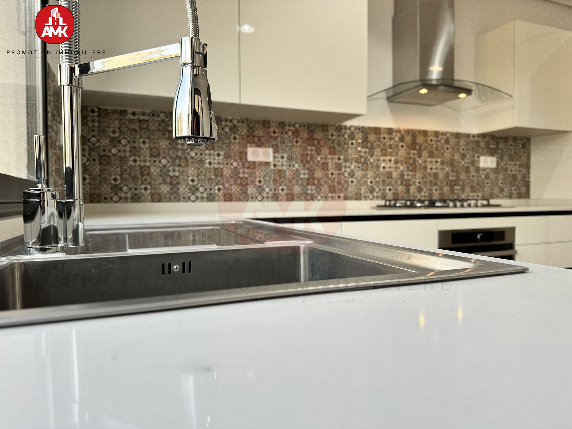 equipped kitchen, AMK hebbache real estate Real Estate Developer Algiers real estate promotion in Algiers