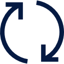 Digital Roydex Network icon with circular arrows representing partnered exchanges enabling on-chain transfers and tokenised asset trading within the Royal Digital ecosystem.