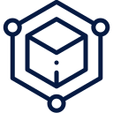 RIB Digital icon representing the issuance, minting and auditing of stablecoins with real-time proof-of-reserve.