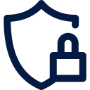 Icone of the shiel and lock shows RIB.Digitalas secured system