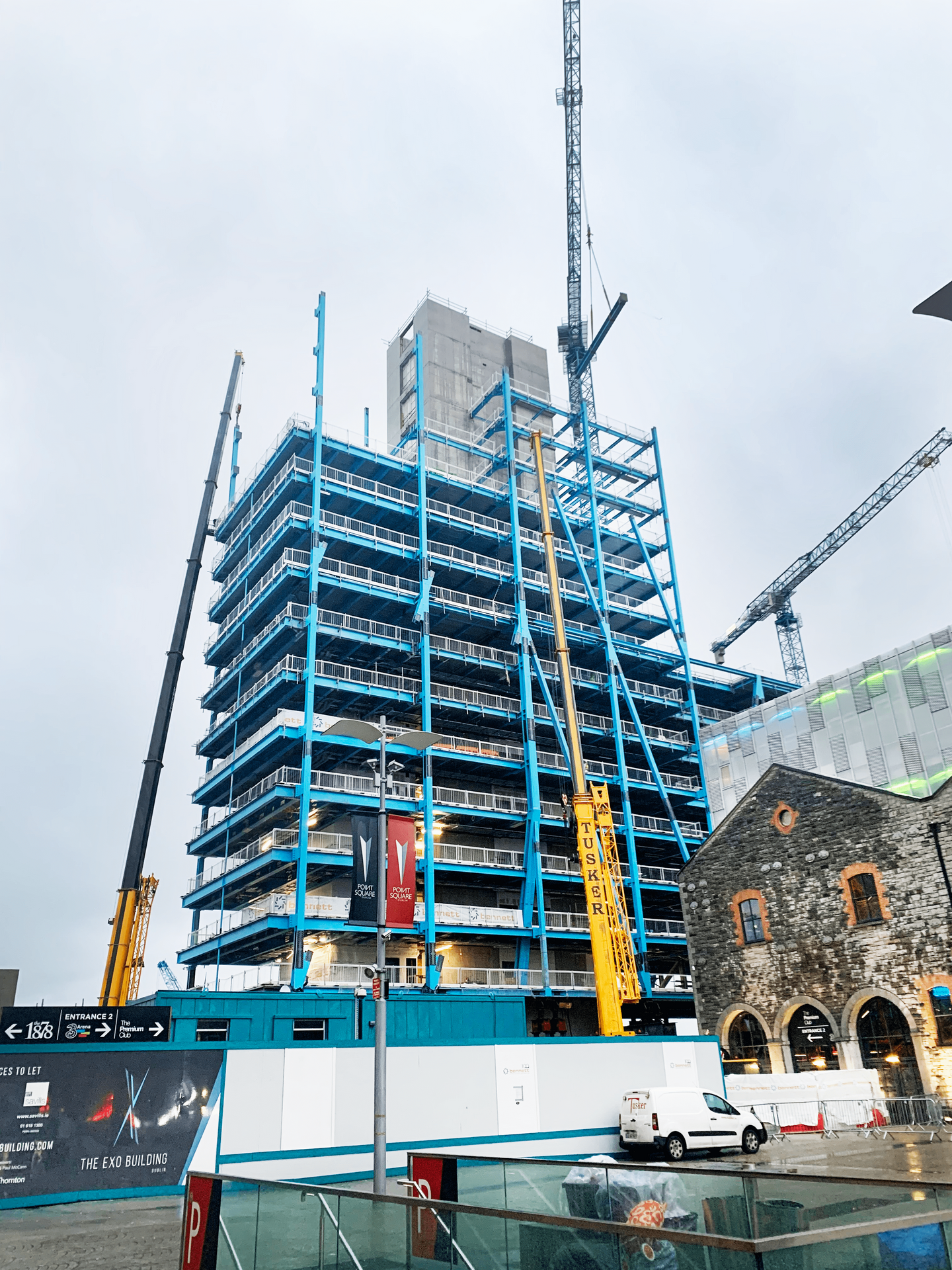 Exo dublin construction