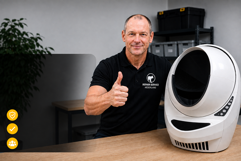 Litter-Robot reparatie specialist van Repair Service Nederland