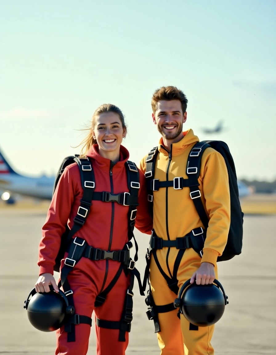 Las Vegas Skydive Wedding