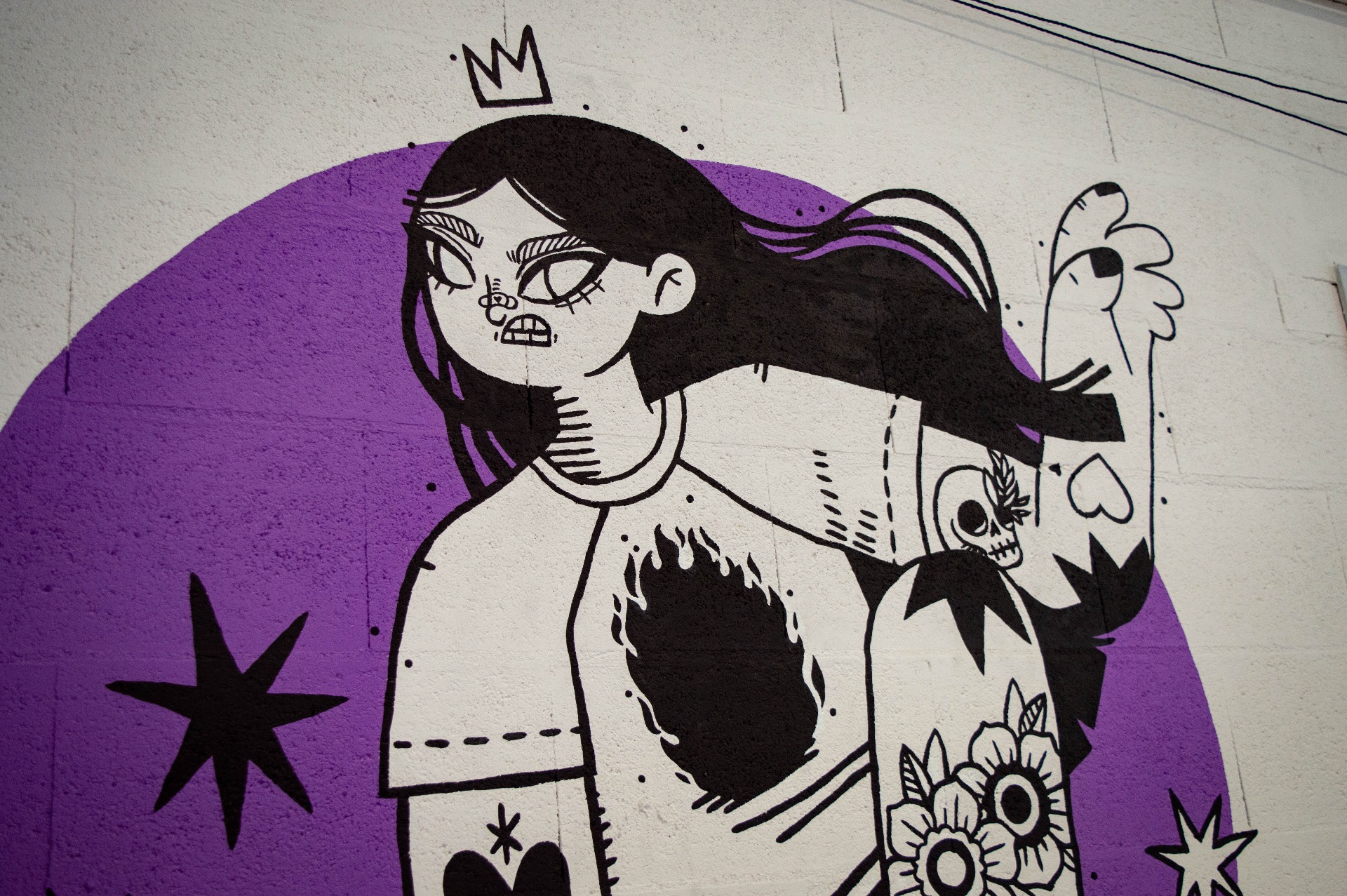 fresque murale