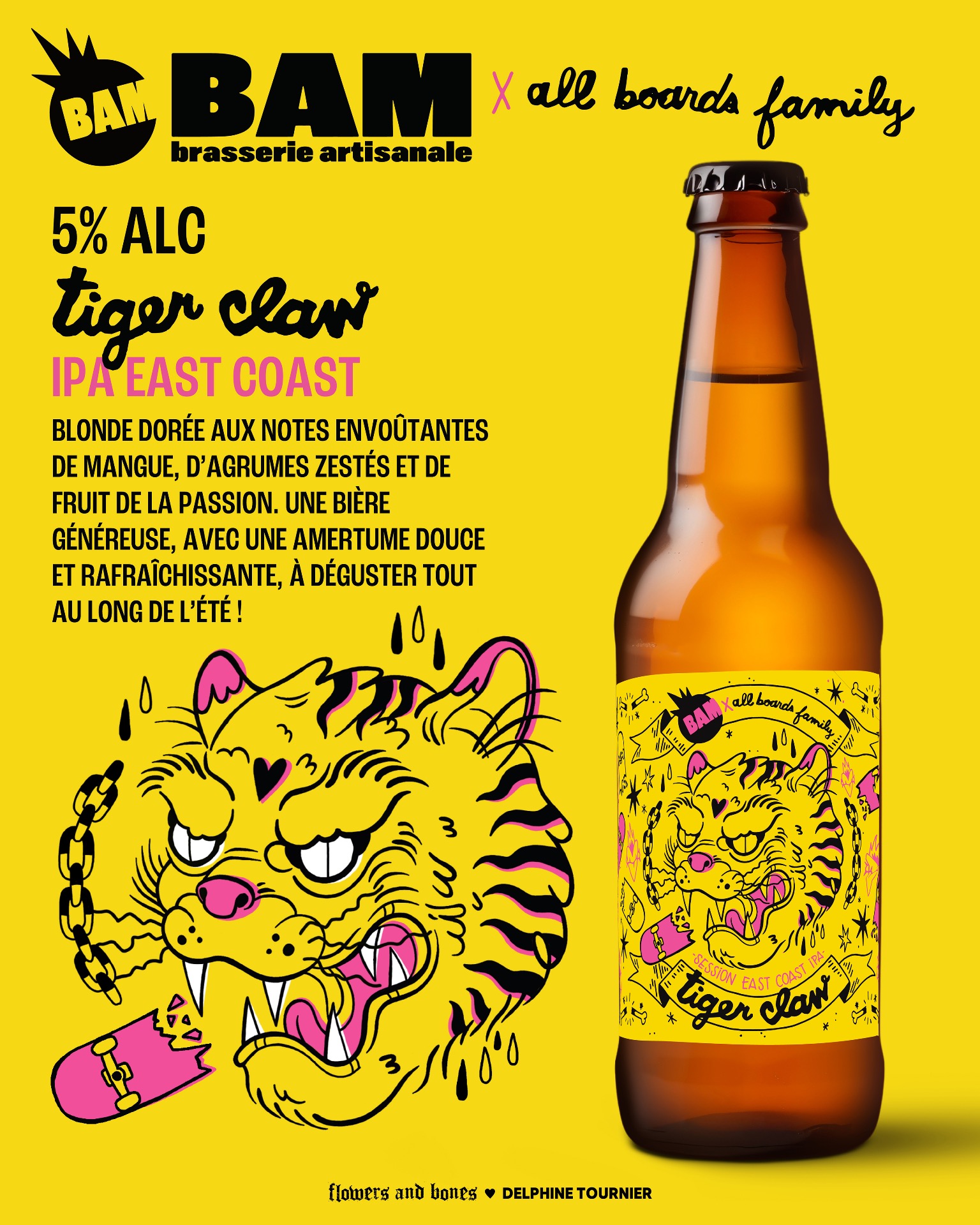 étiquette de bière