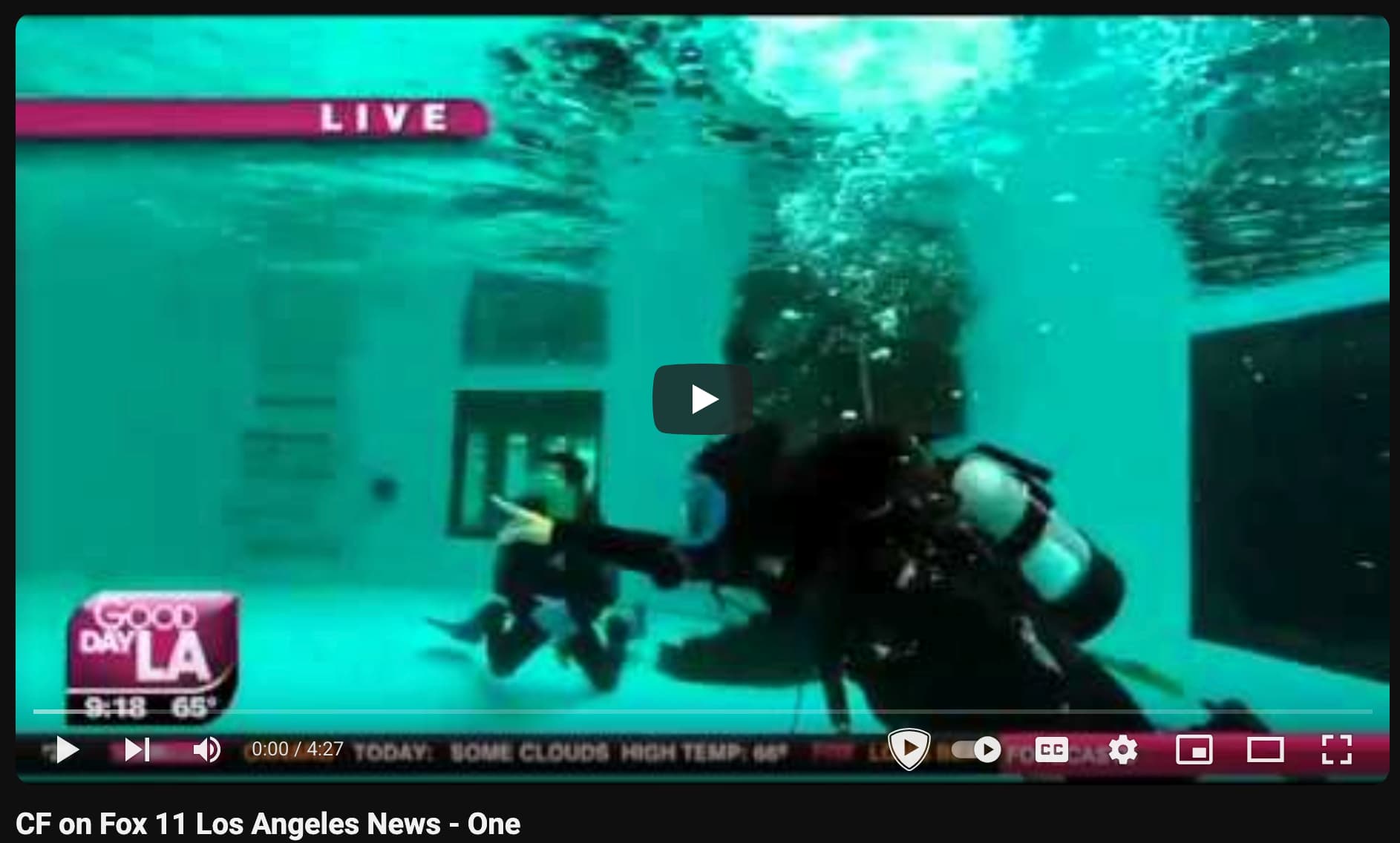 Charlie on Fox 11 LA