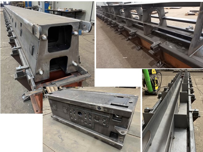 Large welded &amp; machined parts