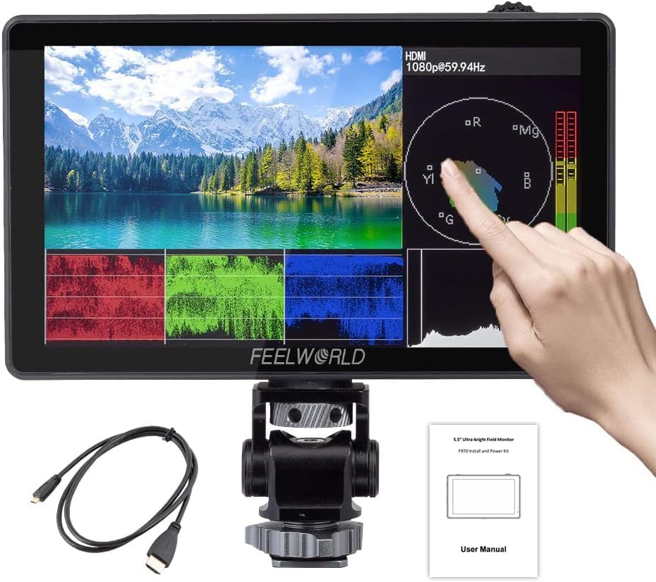 FEELWORLD F5 Pro V4 6 Inch Touch Screen