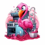 logo av flamingo allservice