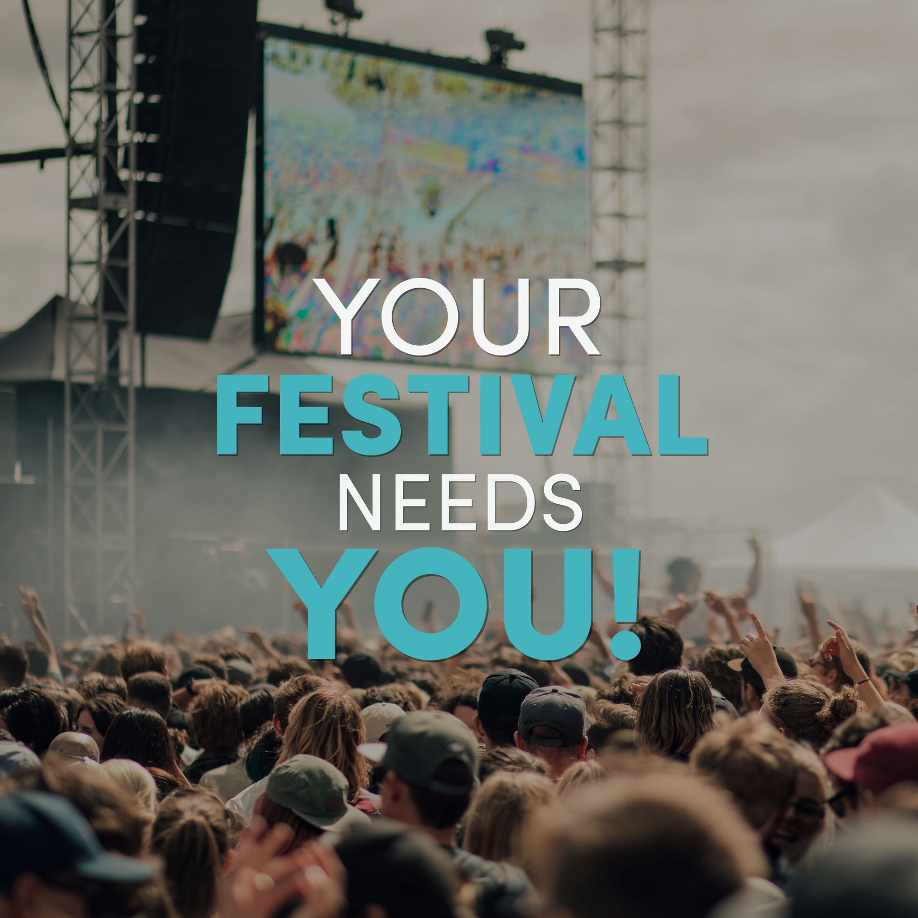 Your Festival Needs You Campaign