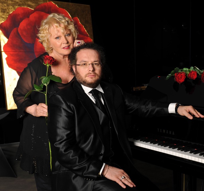 Katia Ricciarelli e Francesco Zingariello
