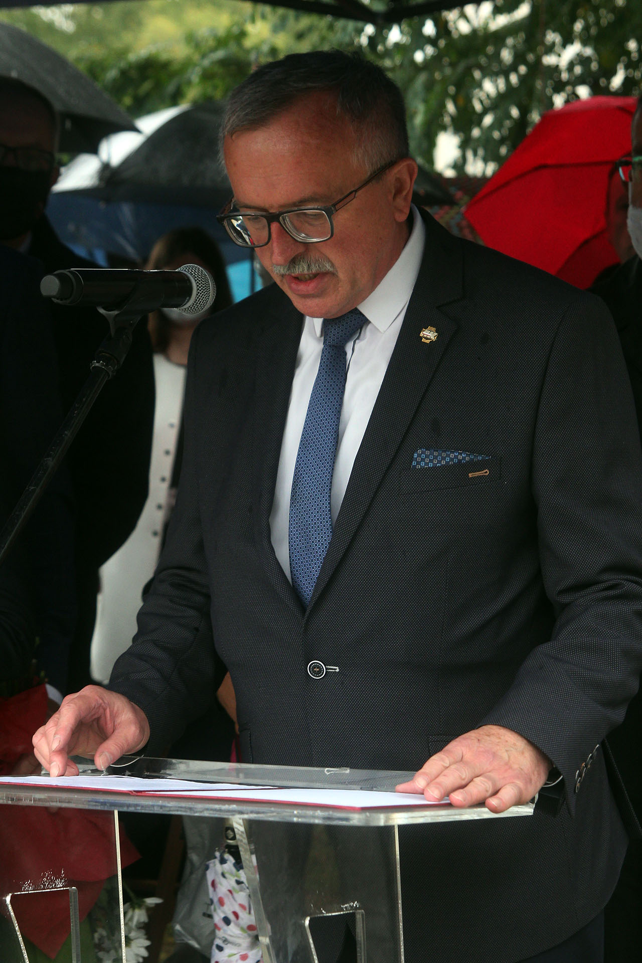 Odsłonięcie pomnika Armii Krajowej w Lesznie