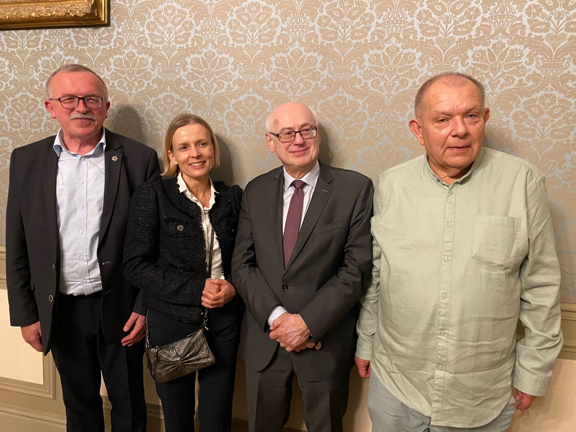 Spotkanie z prof. Zdzisławem Krasnodębskim - posłem do Parlamentu Europejskiego -NANCY