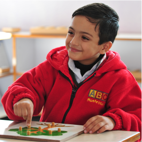 BIPS Montessori Student with Smile