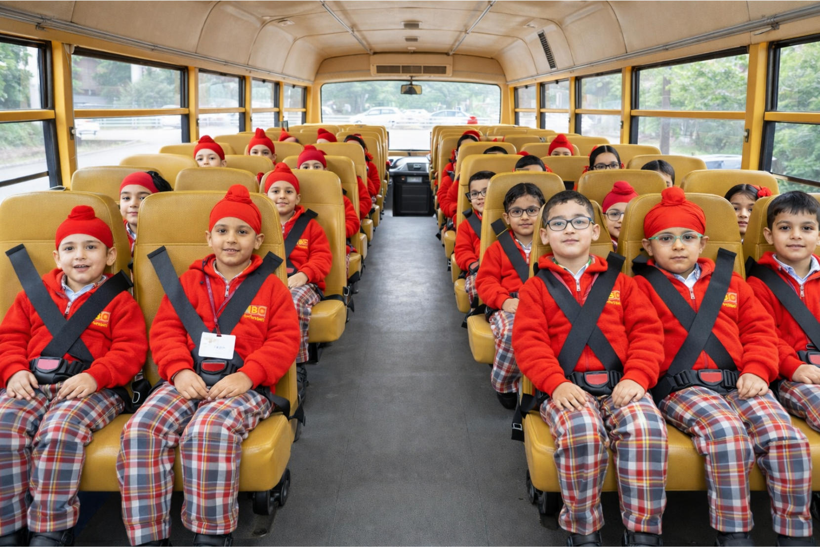 Safe Child  School busses in patiala