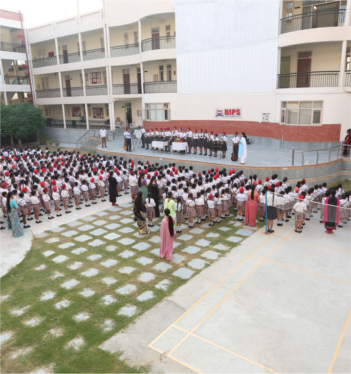 Bhupindra International public school Accembly