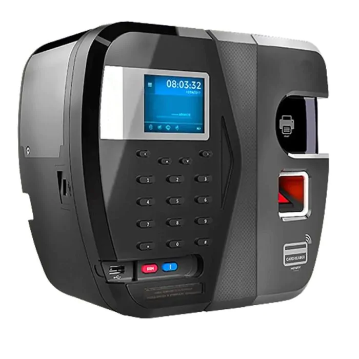 Relógio Ponto Henry Hexa ADV B Biometria Vermelha e Proximidade