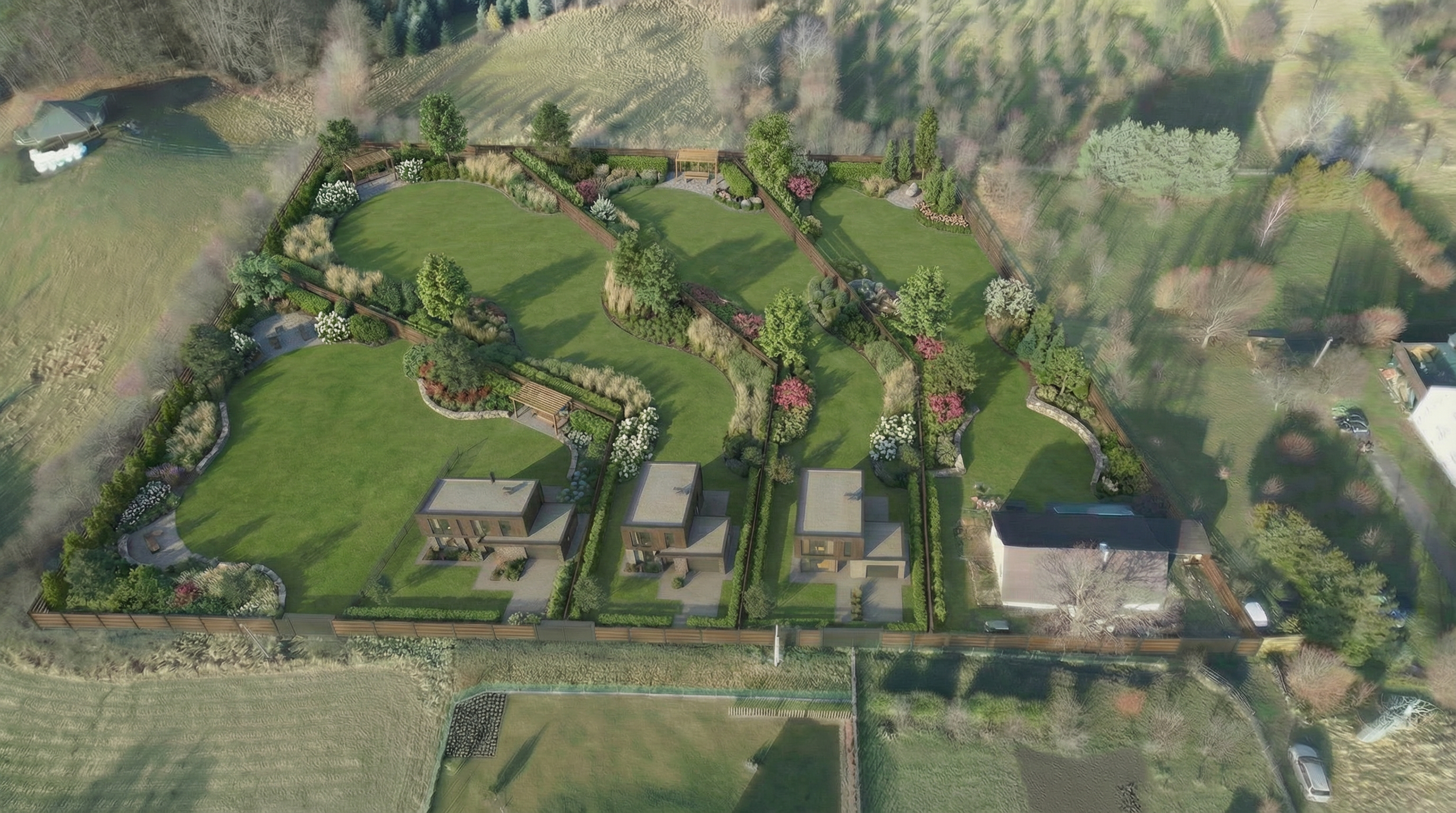 Vizualizace domů na pozemek