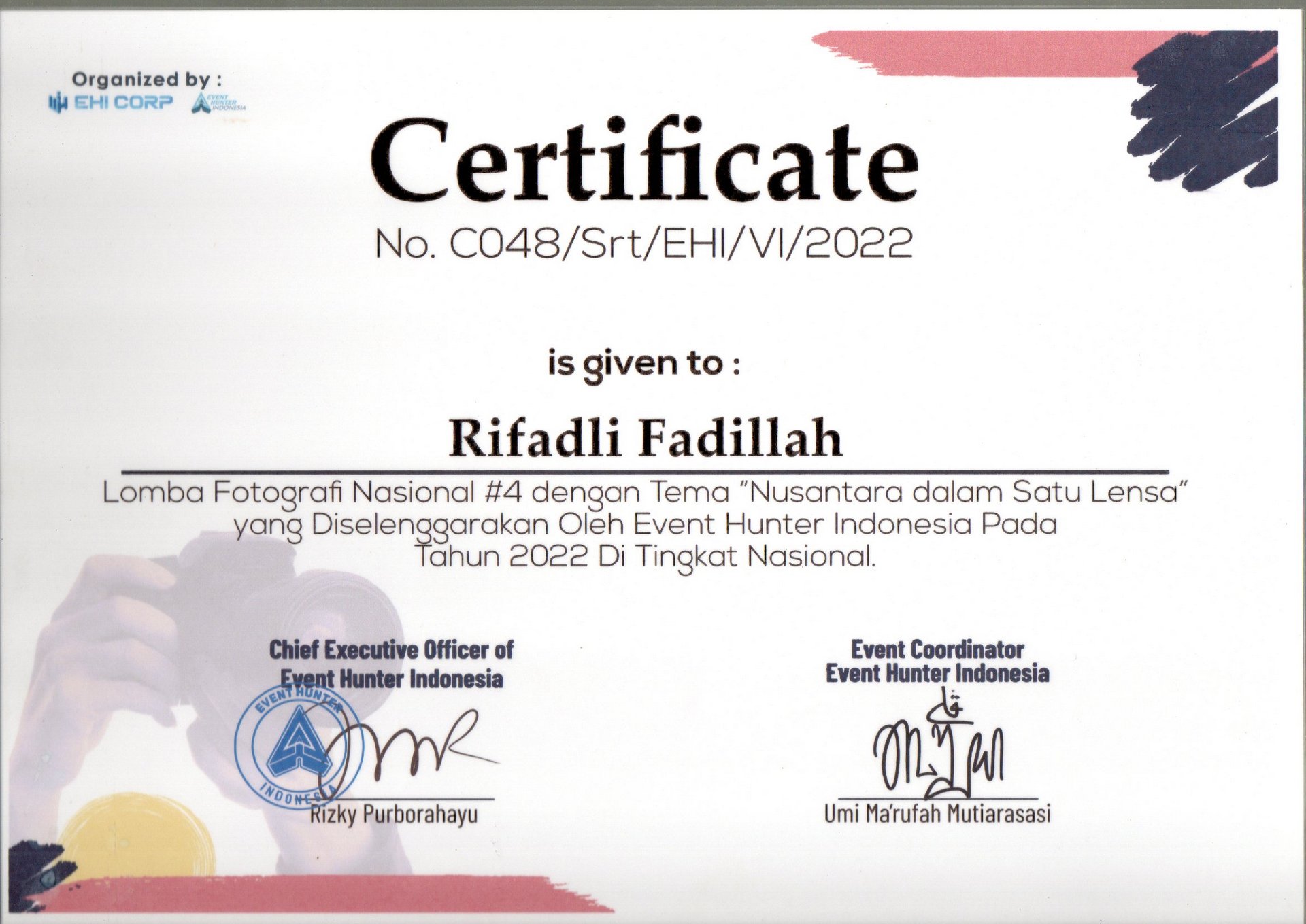 Lomba Fotography Nasional