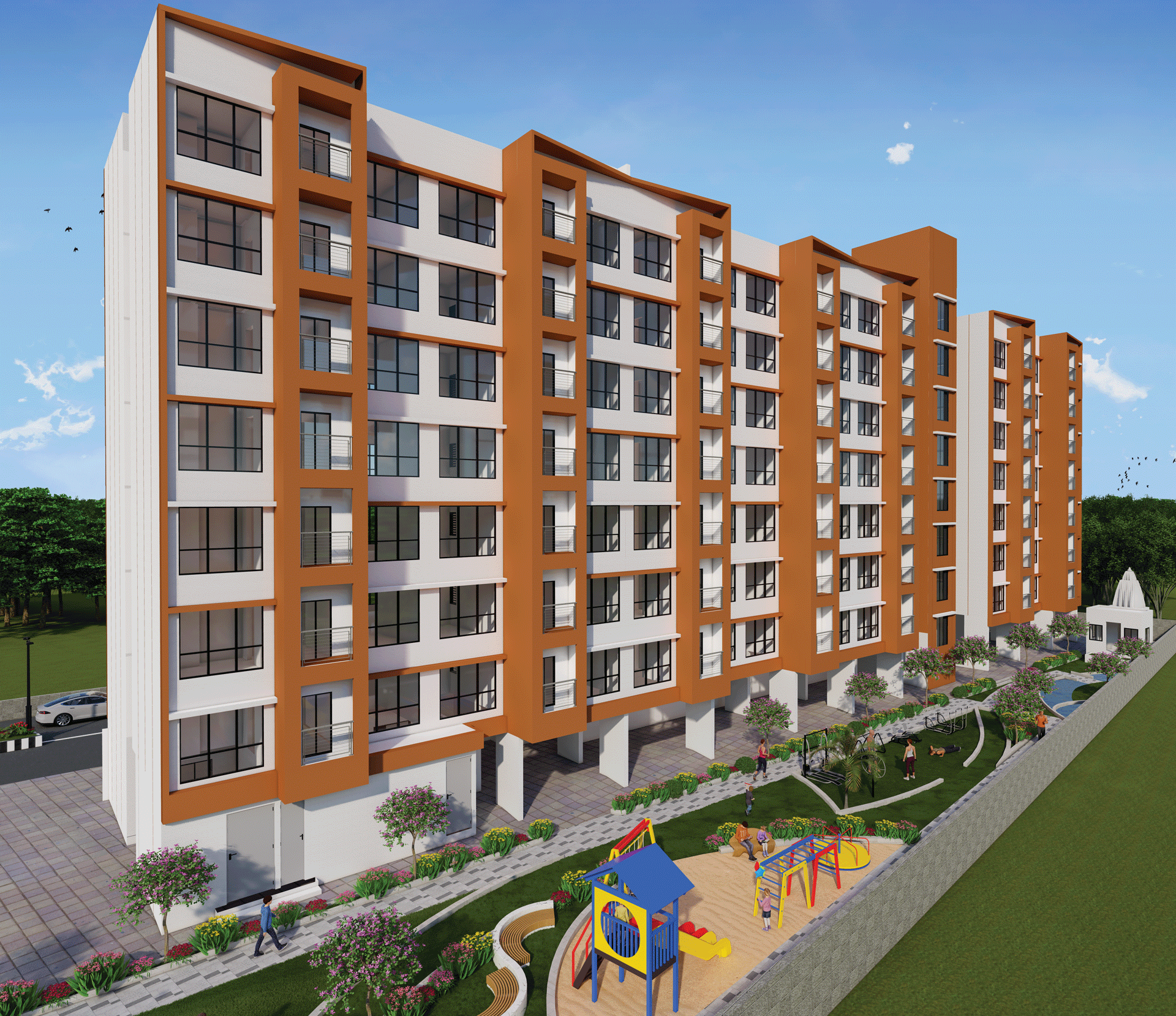 Rustagi Aaramba 2.0 Titwala Affordable 1 and 2 bhk Appartments in titwala