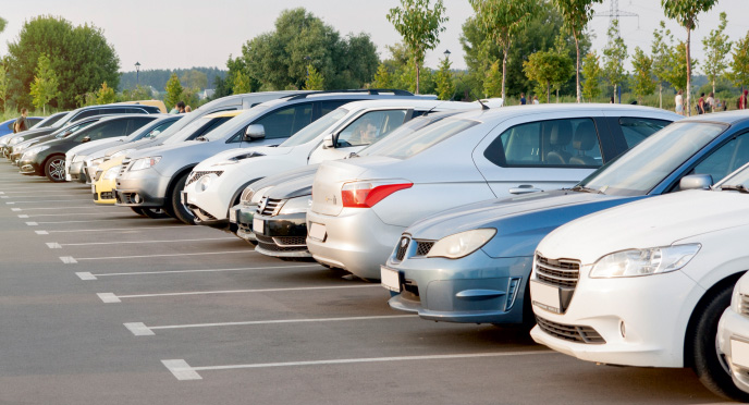 Ample Open Parking Space