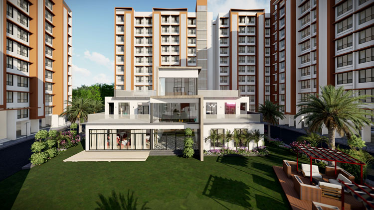 Rustagi Aaramba Titwala Affordable 1 and 2 bhk Appartments in titwala near ganesh mandir