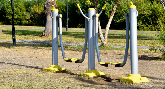 Modern Style Outdoor Gym