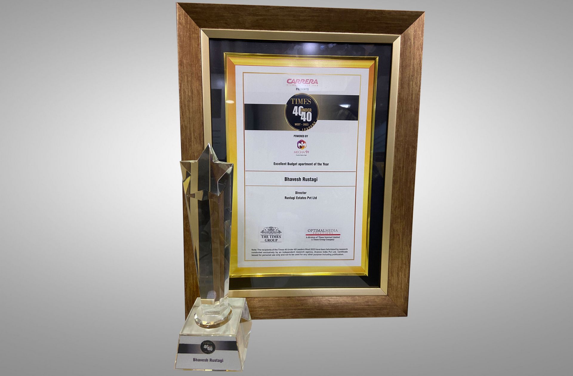 Real Estate Excellence Award TV9