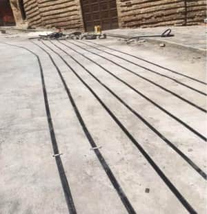 Mise hors gel d&apos;une route