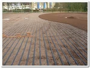 Mise hors gel d&apos;une air de jeu