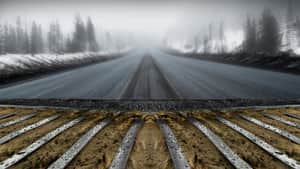 Mise hors gel tarmacle