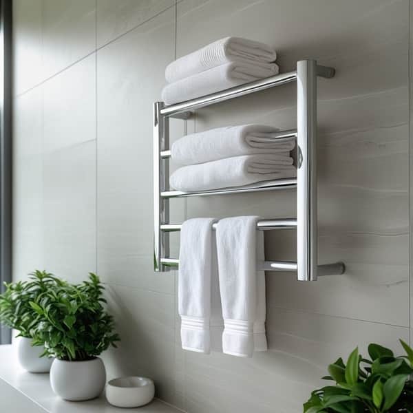 Rack chauffat infrarouge pour salle de bain
