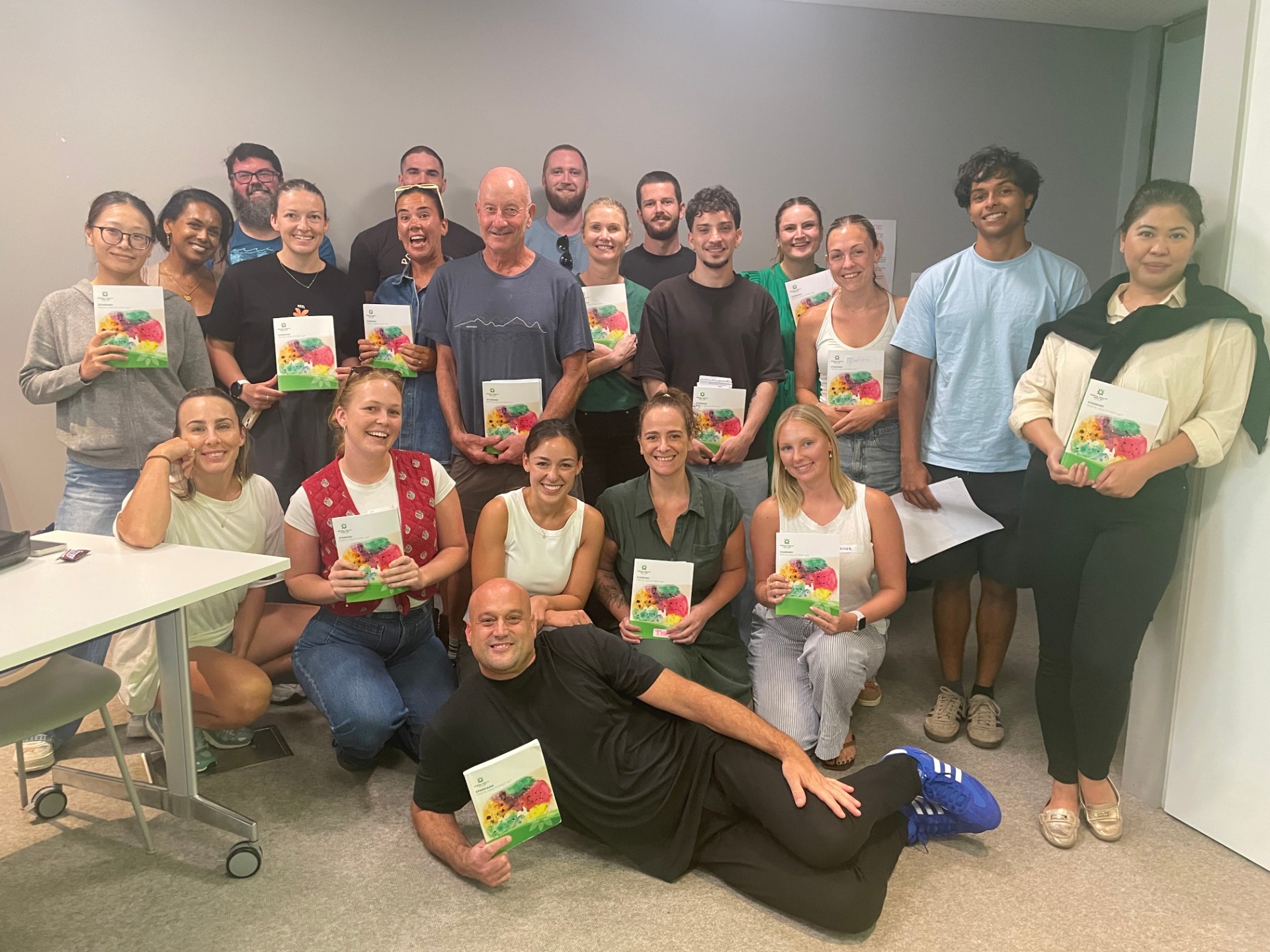 Photo image of group training