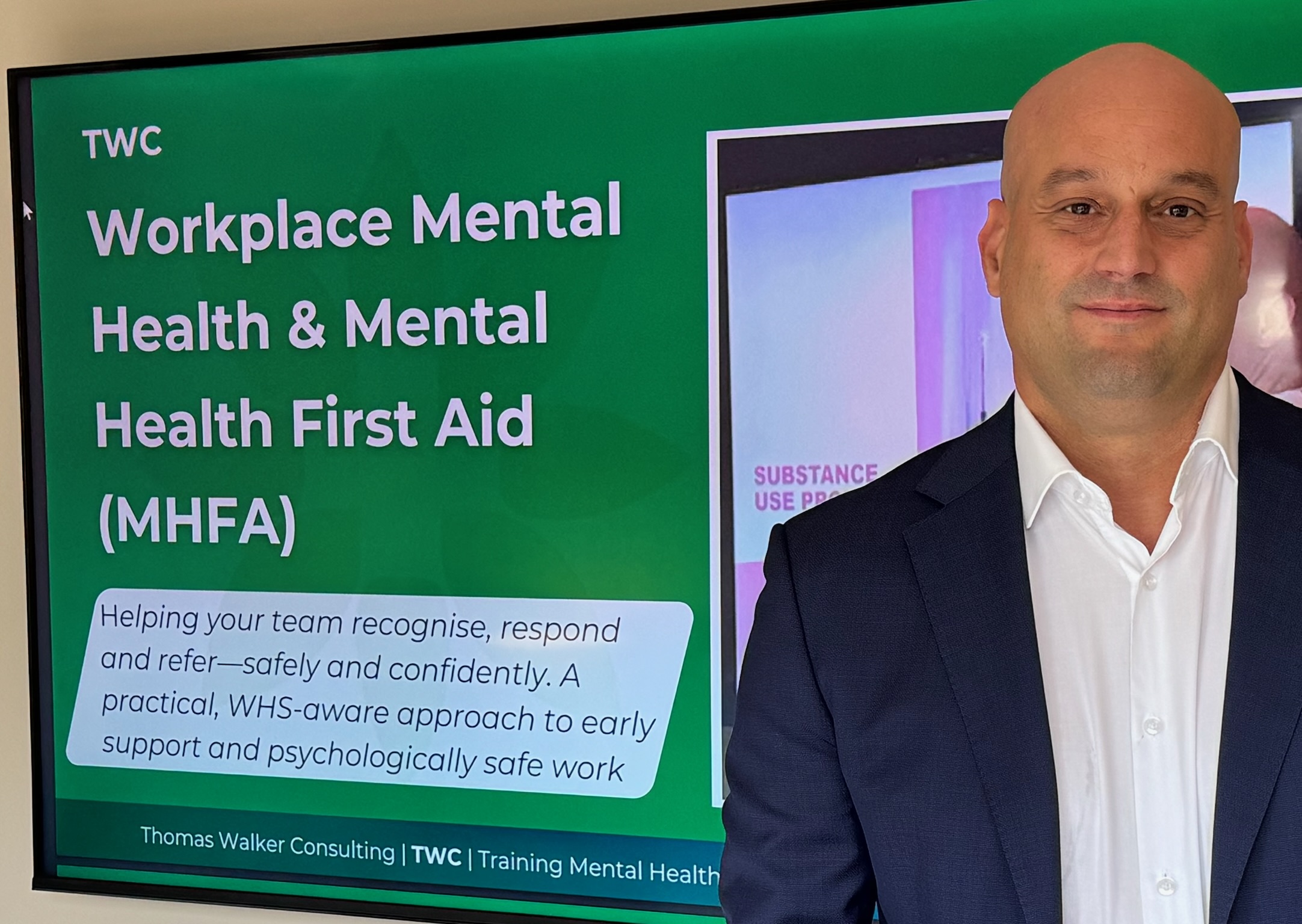 Thomas training Workplace Mental Health