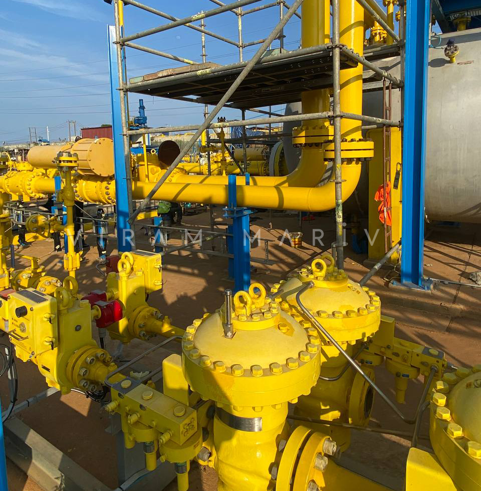 Tema LNG Gas Pipe