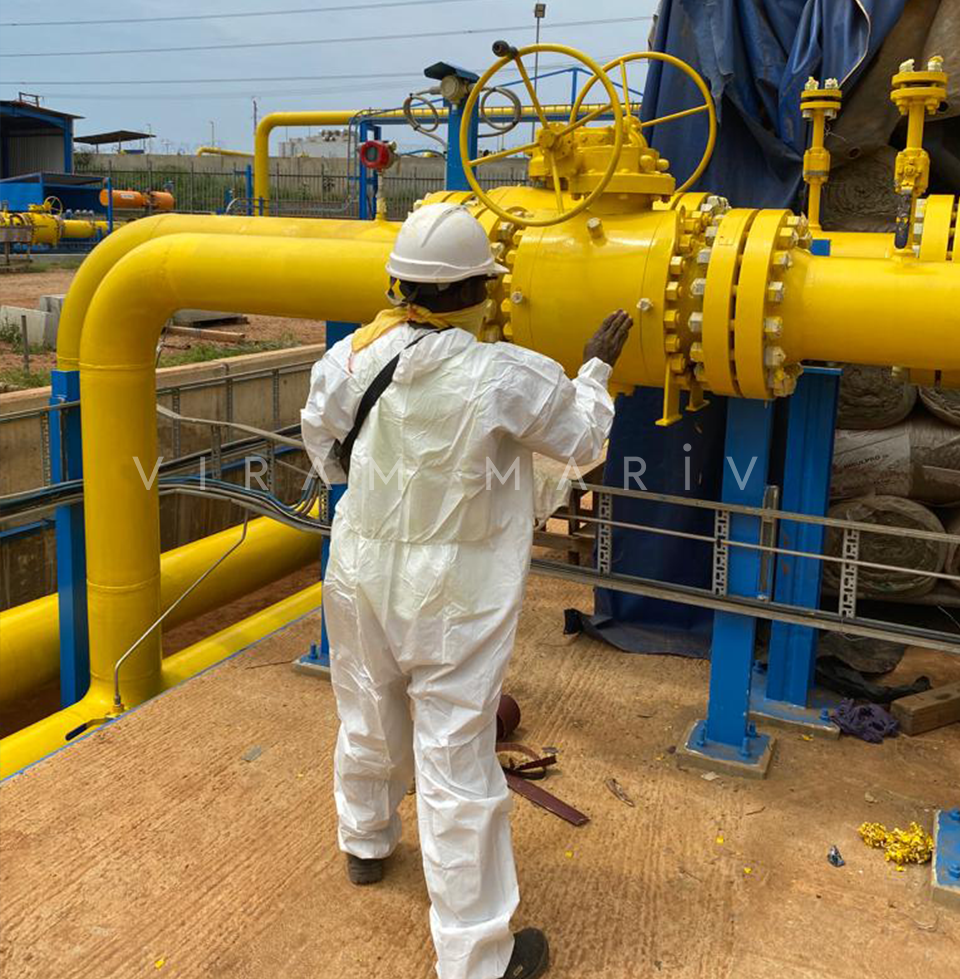 Tema LNG Gas Pipe