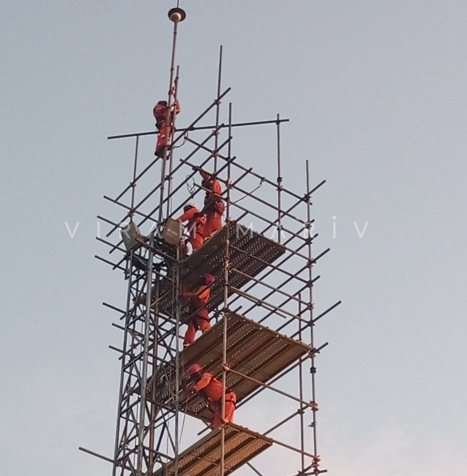 Scaffolding services by Viram Mariv