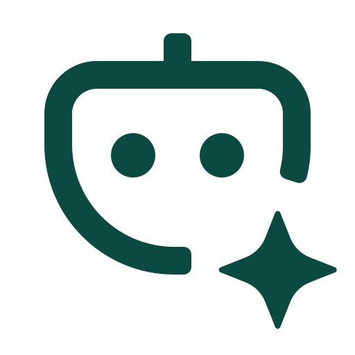 Meira 16 CRM platform AI assistant feature card displaying an artificial intelligence chatbot icon
